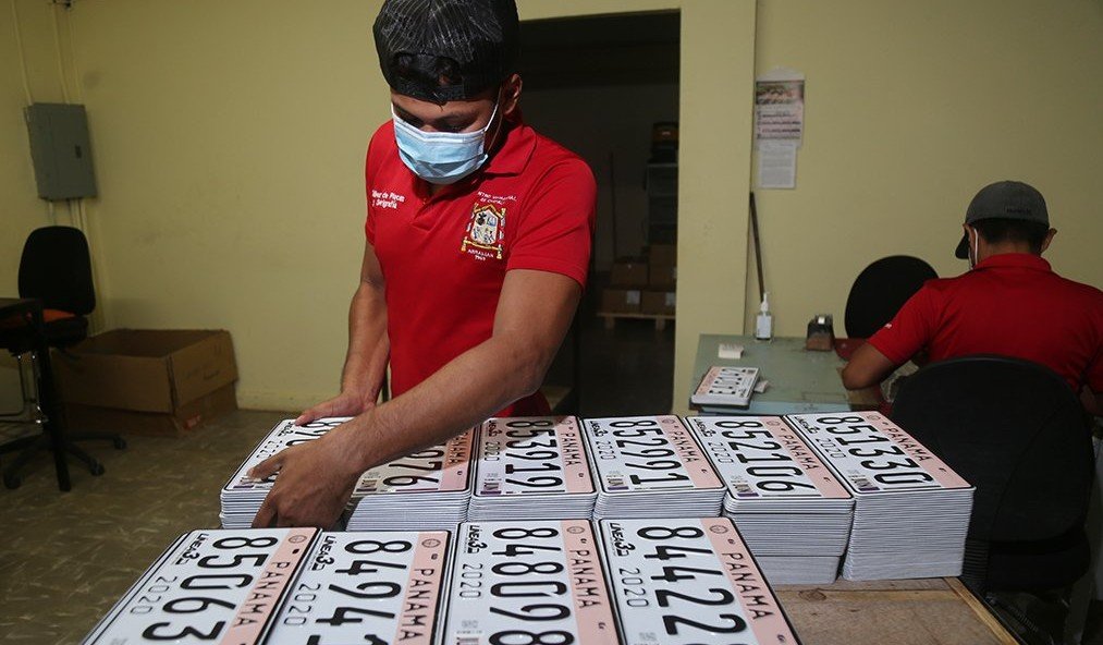 Placas 2021 estarán vigentes hasta el 2025. Foto: Archivos