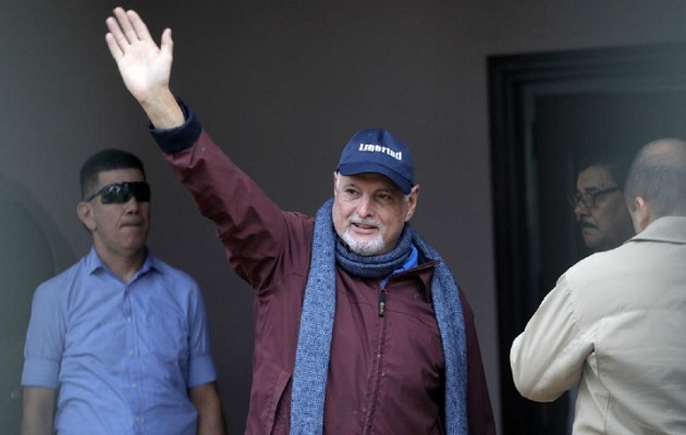 Ricardo Martinelli defendió la imagen del país. Foto: Víctor Arosemena