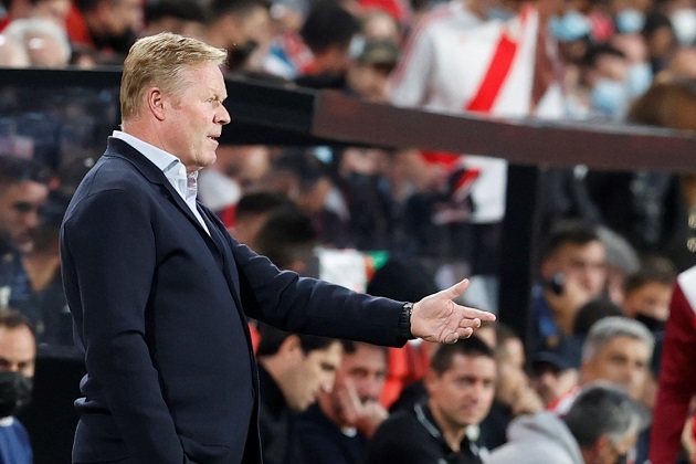 El club azulgrana agradece al preparador neerlandés Ronald Koeman 