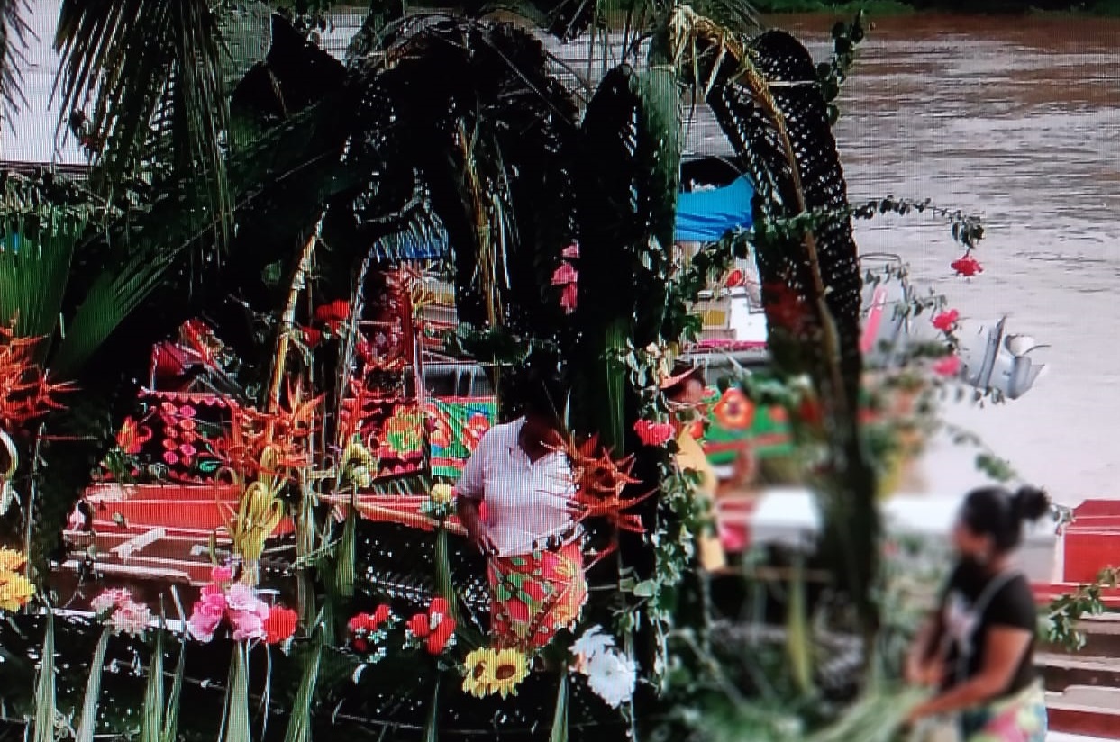 En los festejos se resaltaron las tradiciones de las diversas comunidades de la comarca. Foto: Cortesía