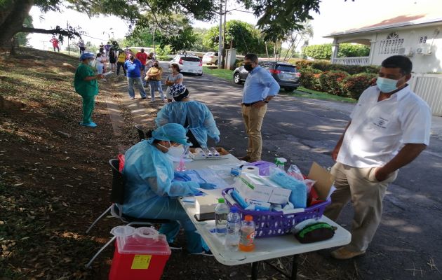 La provincia de Herrera sobrepasó los 800 casos activos de covid-19, y enfrenta su cuarta ola de contagios. Foto. Thays Domínguez