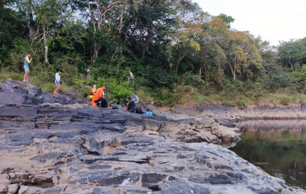 Charco El Pilón es considerado como uno de los más profundos y peligrosos en el Río Santa María y que a dos días del nuevo año ya cobró su primera víctima por inmersión. Foto, Melquiades Vásquez