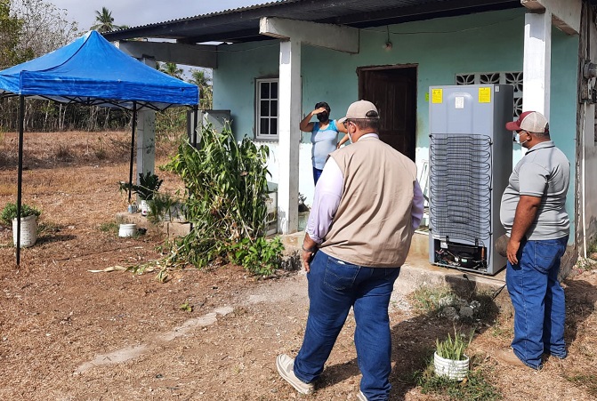 En Azuero, las autoridades de salud realizan frecuentes operativos de vigilancia sanitaria. Foto: Thays Domínguez