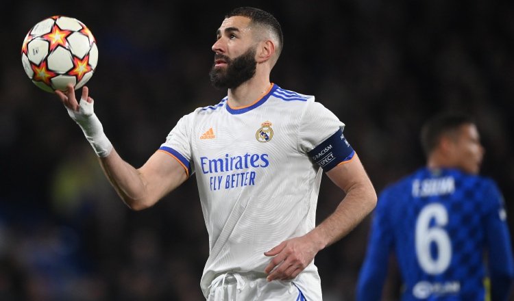 Karim Benzema  la figura goleadora del Real Madrid. Foto:EFE