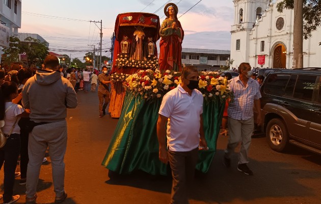 La carrera de los santos tiene más de 100 años en Santiago. Foto. Melquíades Vásquez