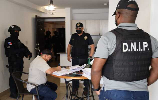 Esta red criminal mantiene  vínculos en regiones como Panamá Este, Colón, Panamá, Veraguas y Darién. Foto: Cortesía PN