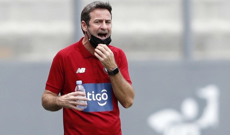 Thomas Christiansen, técnico de Panamá. Foto: EFE