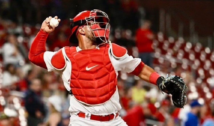 Iván Herrera, receptor panameño que juega en las Grandes Ligas. Foto: Instagram