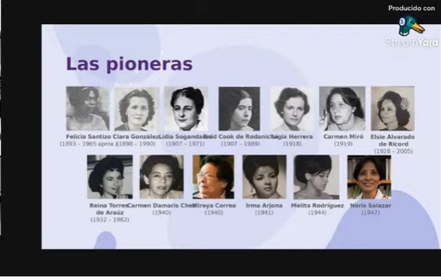 Las mujeres homenajeadas abrieron el camino a otras que llegaron después. Foto: Cortesía