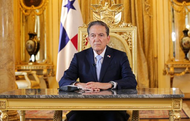 El presidente de la República, Laurentino Cortizo. Foto: Cortesía