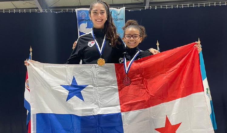 Alessandra Aicardi ganó oro en esgrima en Nicaragua. Foto: Cortesía