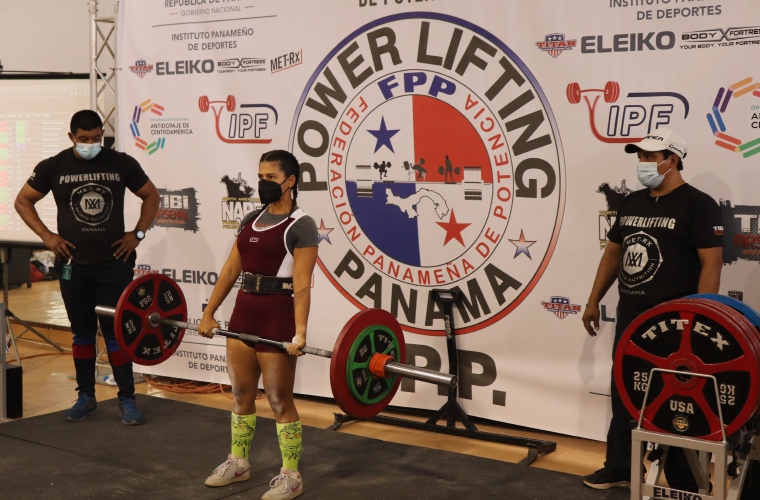 Mónica Baré, atleta de powerlifting. Foto:EFE