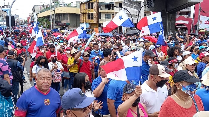 Las protestas comenzaron el pasado 1 de julio y el epicentro ha sido el interior del país. Foto: Víctor Arosemena