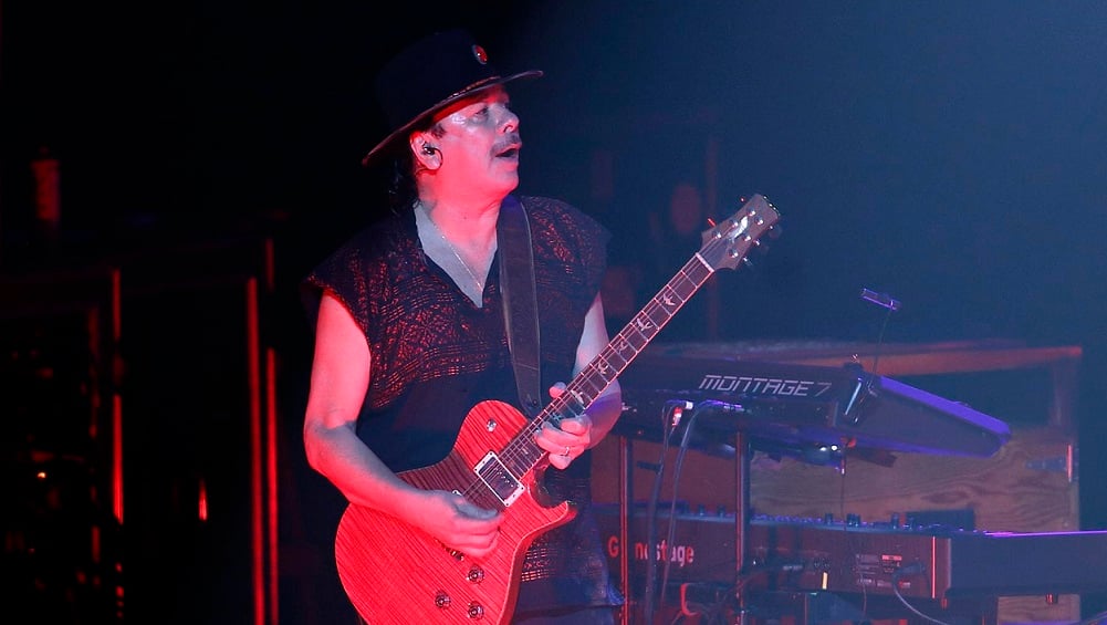 Carlos Santana. Foto: EFE