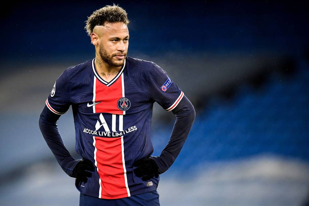 Neymar, jugador del PSG. Foto:EFE