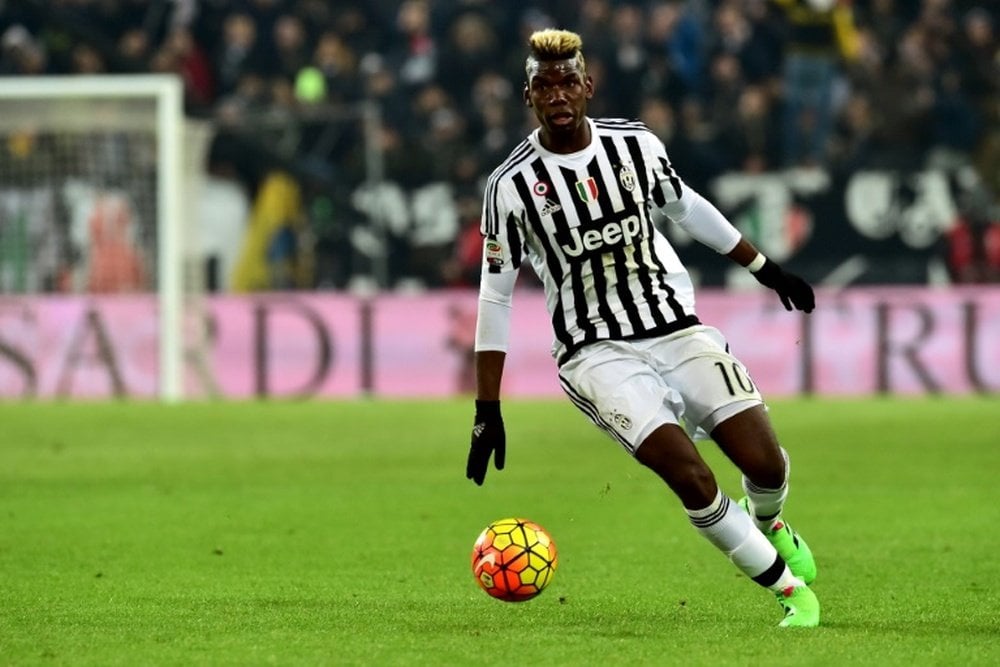 Paul Pogba se encuentra lesionado de la rodilla. Foto: EFE