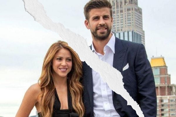 Shakira y Gerard Piqué. Foto: Archivo