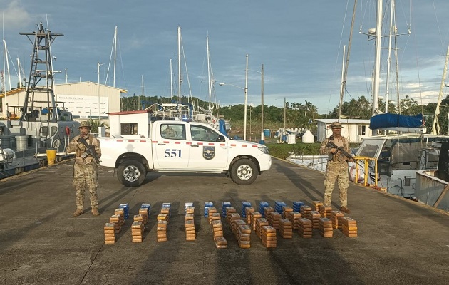 Las autoridades informaron que dos hombres de origen colombiano fueron detenidos y en las próximas horas serán presentados ante un Juez de Garantías.Foto. Cortesía Senan