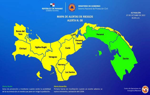 El sistema de mal tiempo también coincide con las máximas mareas en el sector Pacífico que alcanzan hasta 17.5 pies de altura desde 2:19 de la madrugada de este sábado. Foto: Grupo Epasa