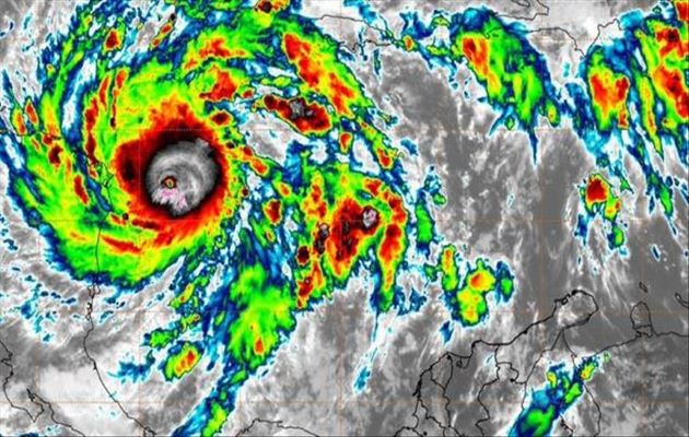 La tormenta tropical Julia se convertirá en huracán. Foto: Instituto de Hidrología, Meteorología y Estudios Ambientales de Colombia.