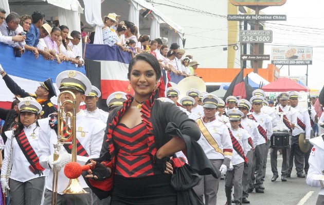 El Desfile del 28 de Noviembre en La Chorrera ha sido una traidición histórica. Foto: Eric A. Montenegro