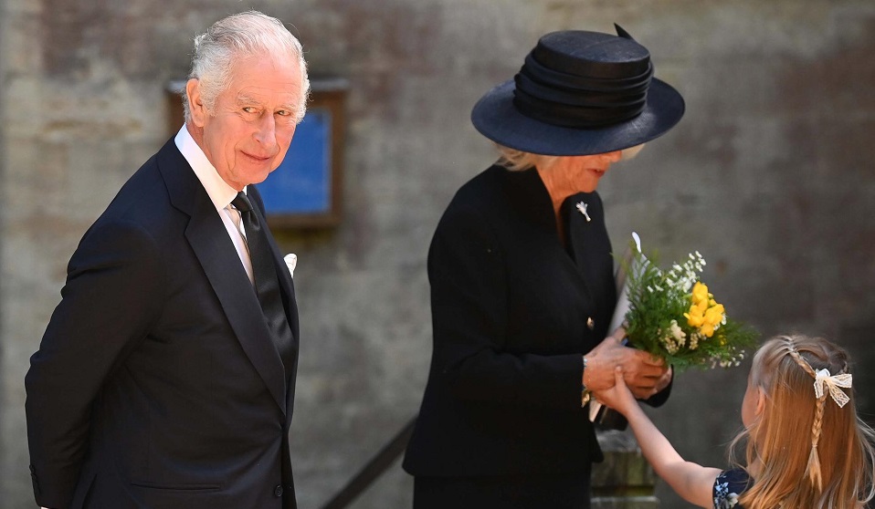 Carlos III y Camilla. Foto: EFE /Archivo