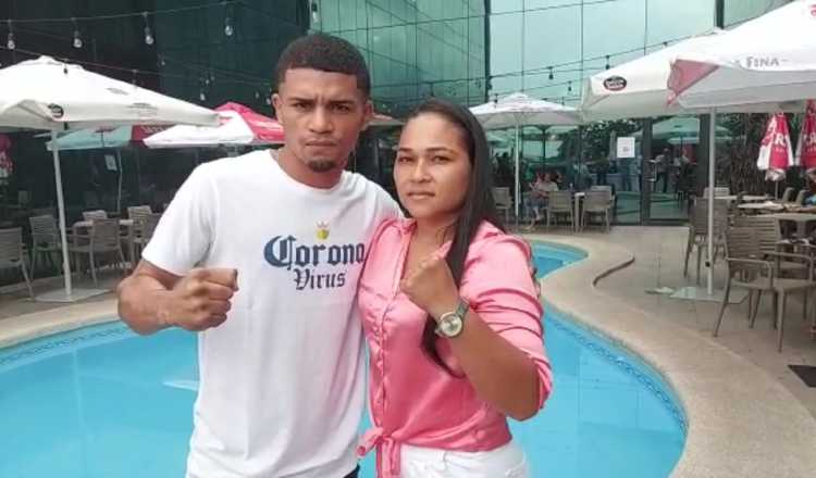 Los pugilistas Ronald 'El Gallito' Batista y Teresa 'La Polla' Almengor  tendrán acción en la cartilla 