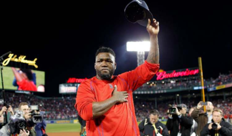 David 'Big Papi' Ortiz fue campeón con  Medias Rojas de Boston. Foto:EFE