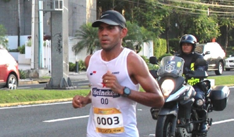 Jorge Castelblanco, fondista panameño. Foto: Cortesía