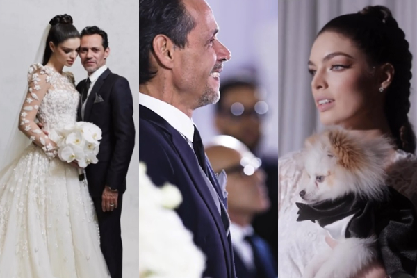 Marc Anthony y Nadia Ferreira: Las primeras fotos de la boda | Panamá  América
