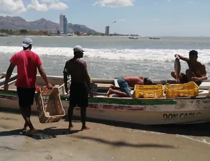 Los pescadores reclaman mayor vigilancia al Senan. Foto: Eric A. Montenegro