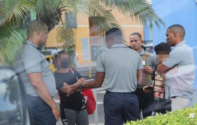 Los migrantes fueron trasladados a la Estación Temporal de Recepción Migratoria en Gualaca. Foto: Migración