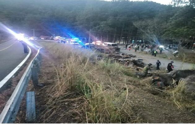 Estas personas fallecieron en medio de su travesía de la estación de recepción migratoria en Darién hacia a la estación de Gualaca.