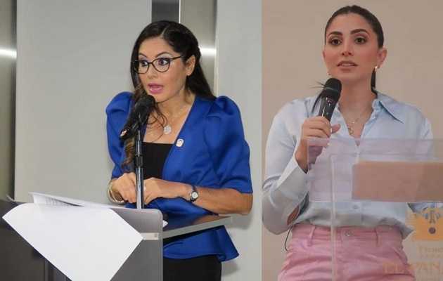 Zulay Rodríguez y Katleen Levy forman parte de la oferta electoral para presidente por la vía de la libre postulación. Foto: Cortesía