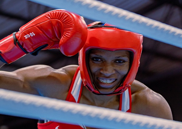 Atheyna Bylon, competirá en el Mundial de Boxeo Aficionado. Foto: COP