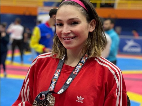 Carolena Cartens ganó plata en el clasificatorio a los Juegos Centroamericanos y del Caribe. Foto: Instagram