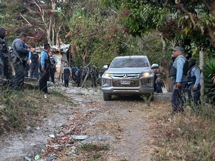 Ocho hombres y una  mujero fueron asesinados. LaPrensa.Hn.