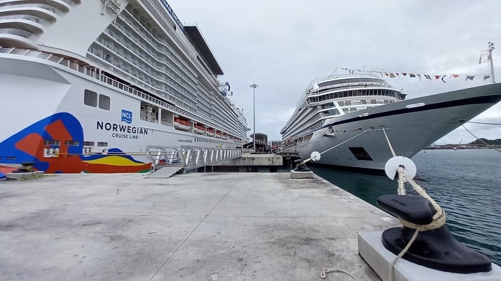 El pasado 7 de noviembre llegó el primer crucero de Norwegian a Amador. Foto: Archivo