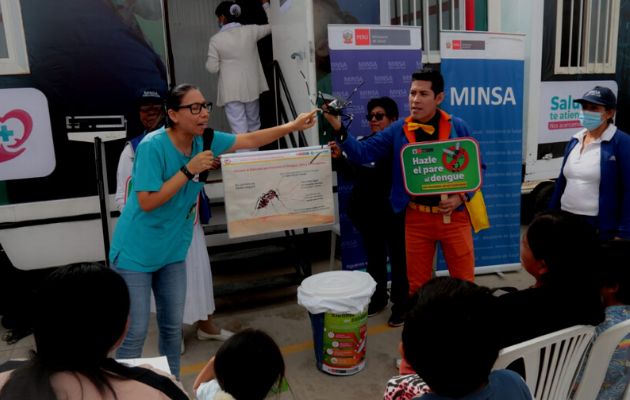 Brote de dengue afecta a 18 de las 24 regiones de Perú. Foto: Cortesía