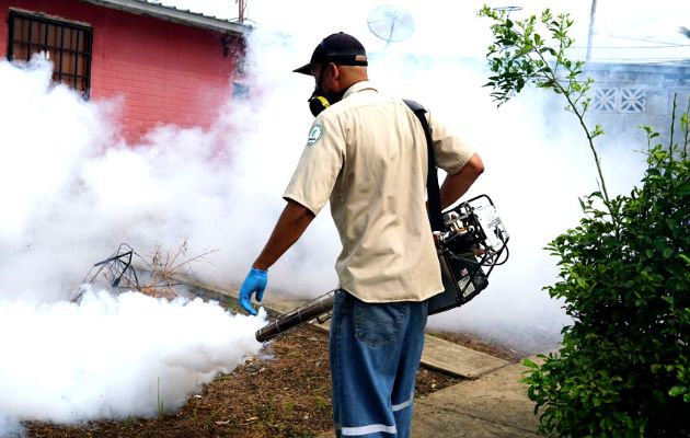 Operativo contra el dengue, hay más 2 mil casos confirmados en el país. Foto: Cortesía