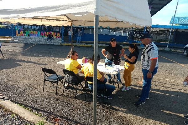 En la provincia de Veraguas el movimiento de votantes ha sido algo lento. Foto. Melquíades Vásquez