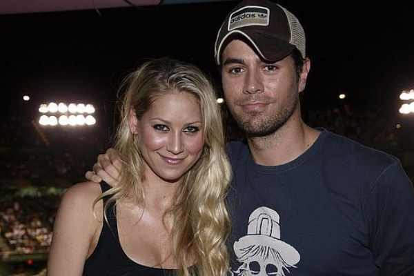 Anna Kournikova y Enrique Iglesias. Foto: Archivo