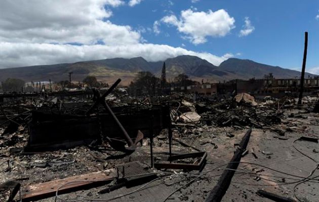 Hasta el viernes, un total de 2,207 estructuras resultaron dañadas o destruidas. Foto: EFE