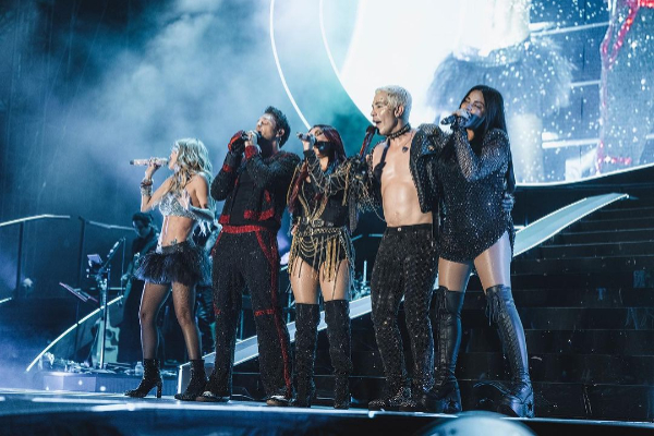 Momento del 'Soy rebelde tour'´. Foto: Instagram / @rbd_musica