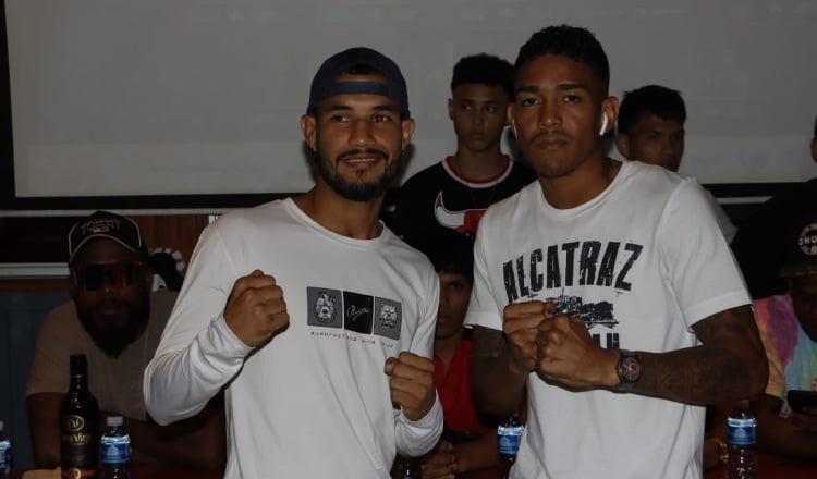 Hibrahim Valdespino (izq.) enfrentará a Kadir Macías. Foto: Víctor Arosemena. 