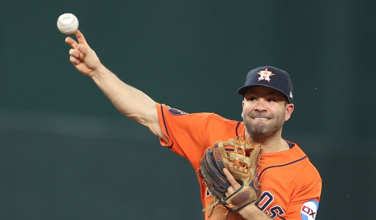 José Altuve de los Astros de Houston. Foto: EFE