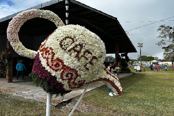 Otro de los atractivos es la Parada de las Flores, este año se llevó a cabo su séptima versión. FOTO/ JOSÉ VÁSQUEZ