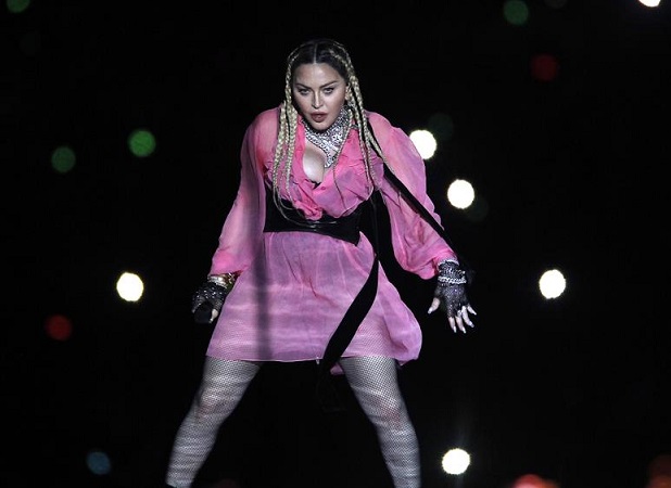Madonna parade for 40 years of success in Barcelona