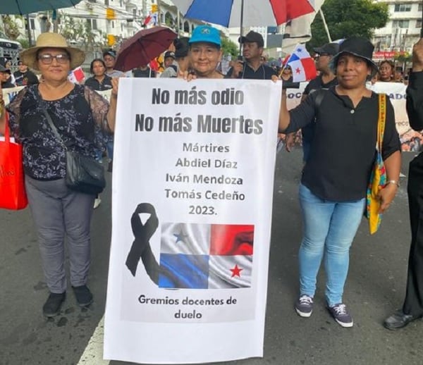 Los educadores están de luto, luego de este trágico hecho. Foto: Cortesía Asoprof