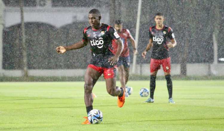 Panamá entrenó ayer en Surakarta, sede del partido contra Ecuador. Foto: Fepafut